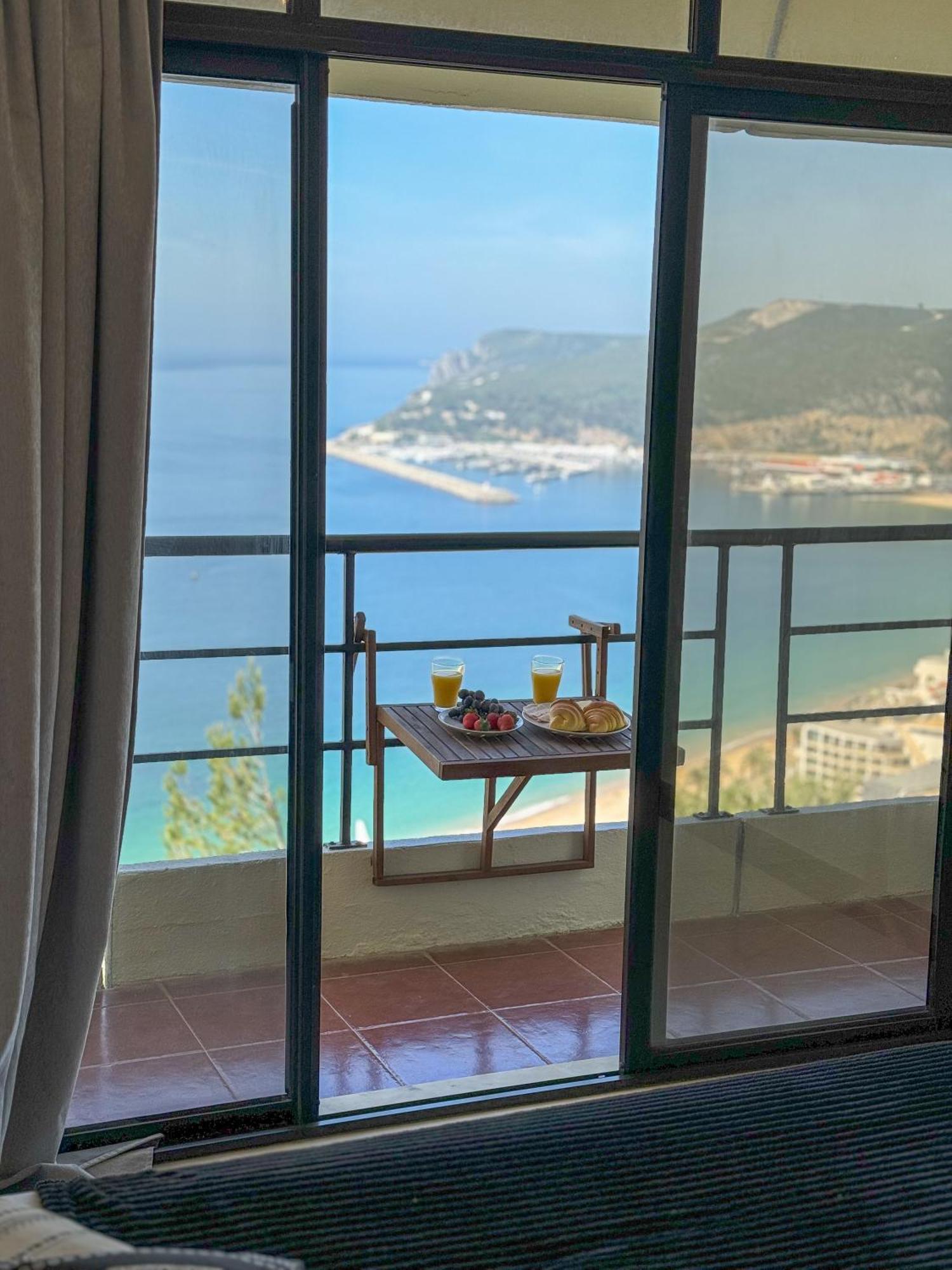 Penthouse Ocean View Sesimbra - Parking @Center Daire Dış mekan fotoğraf